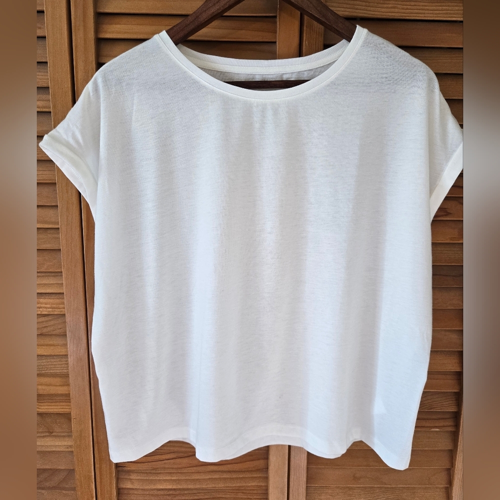 Bright White Relaxed Short Sleeve Tee